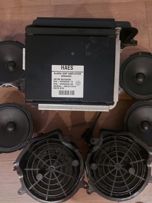Zestaw audio z Alfa Romeo 166 DSP