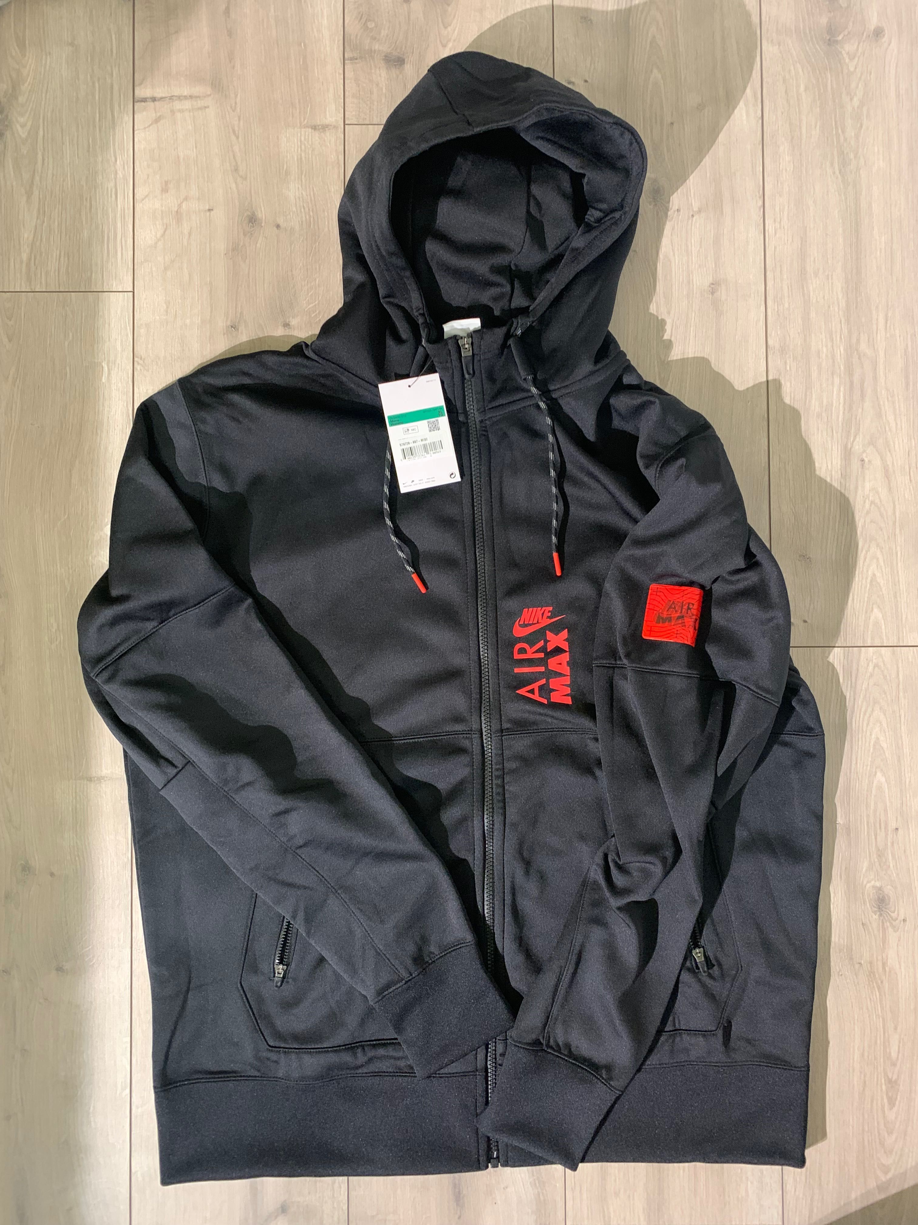 NIKE AIR MAX THERMA FIT fitness hoodie black dv2433 010 3 050 Olx