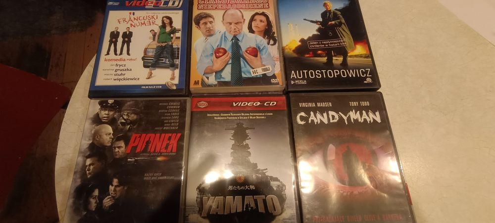 Zestaw 17 filmów DvD