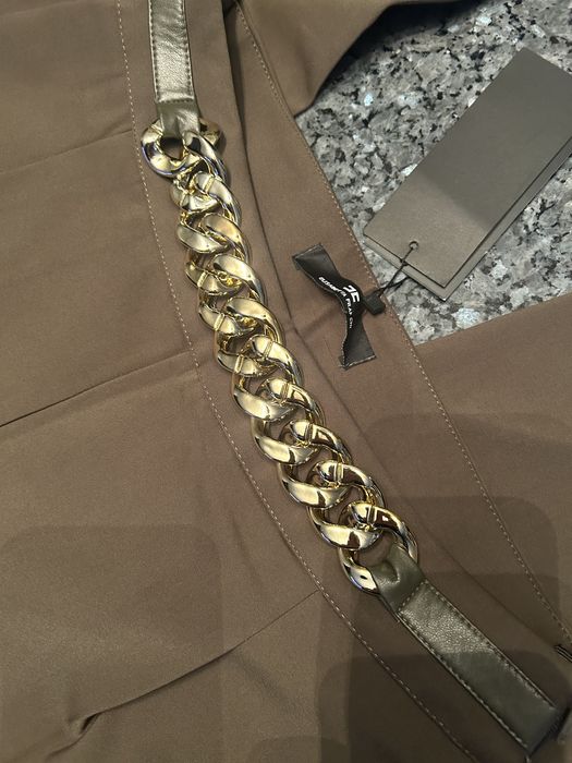 Spodnie EF -mega zloty łańcuch r-29