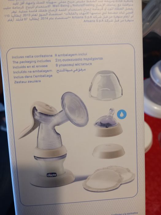Bomba de tirar leite manual Chicco