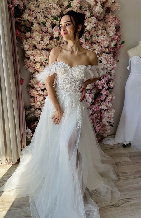 Przepiękna nowiutka sukienka ślubna