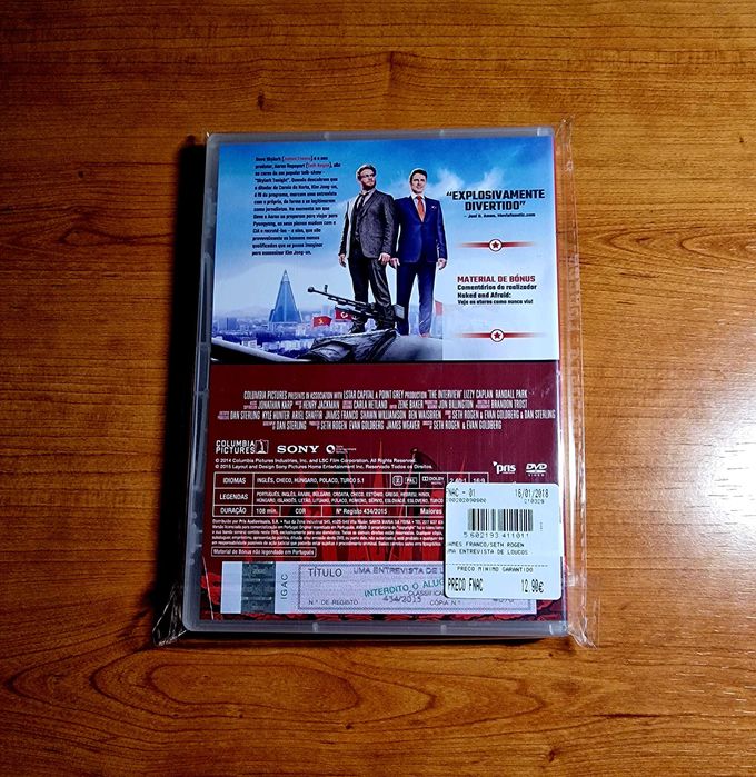 UMA ENTREVISTA DE LOUCOS (James Franco/Seth Rogen) NOVO/Selado