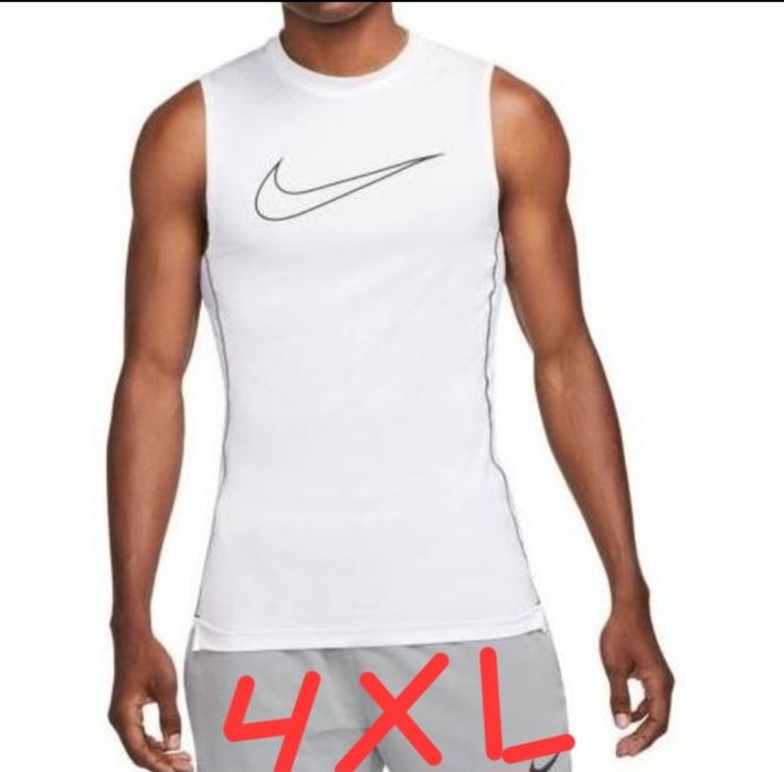 Продам майку компресійну Nike Pro Men's біла(DD1988-100)