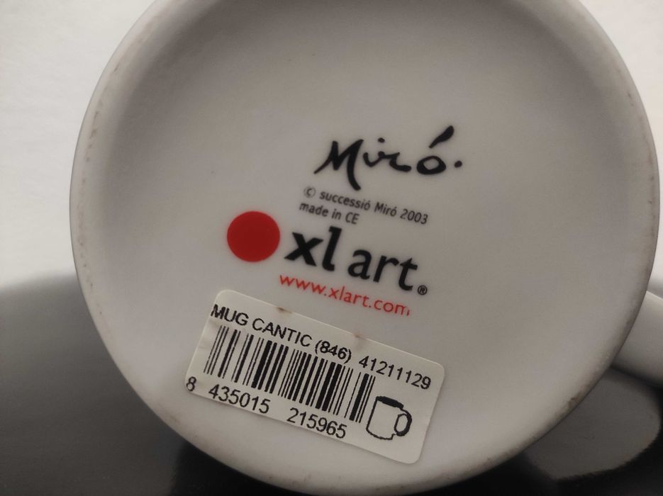 Miró, caneca xl art.