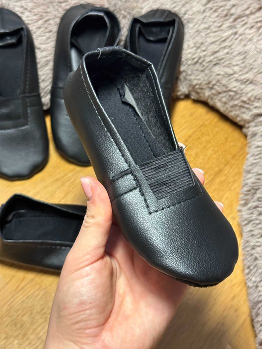 Детские чешки для занятий танцами, гимнастикой и хореографией, балетки