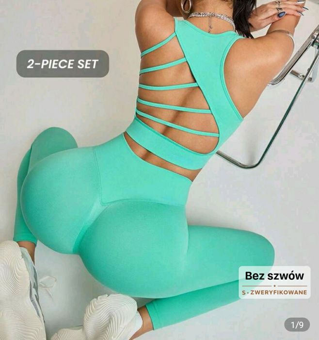 Komplet damski sportowy S,nowy