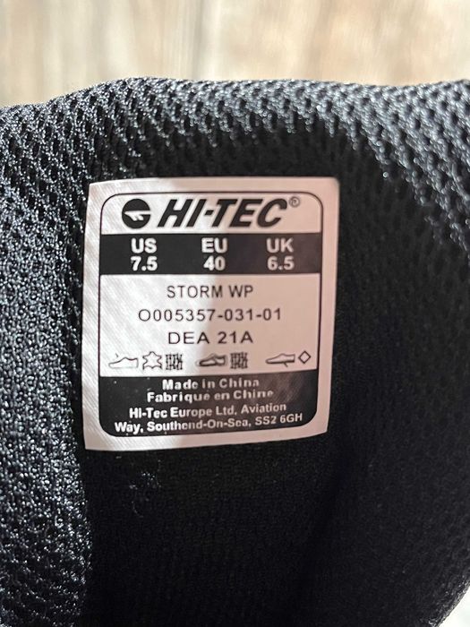 buty trekkingowe botki hi-tec storm wp waterproof 40