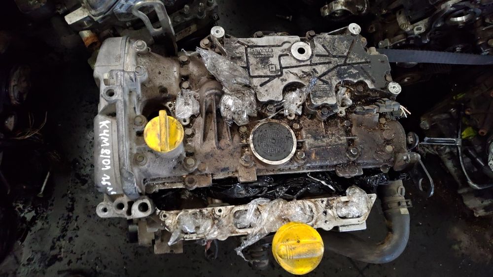 silnik Renault 1.6 16v K4MA7/00 bez głowicy spód wał tłoki blok dół