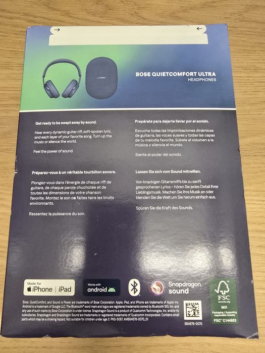Bose quietcomfort ultra lunar NOVO SELADO