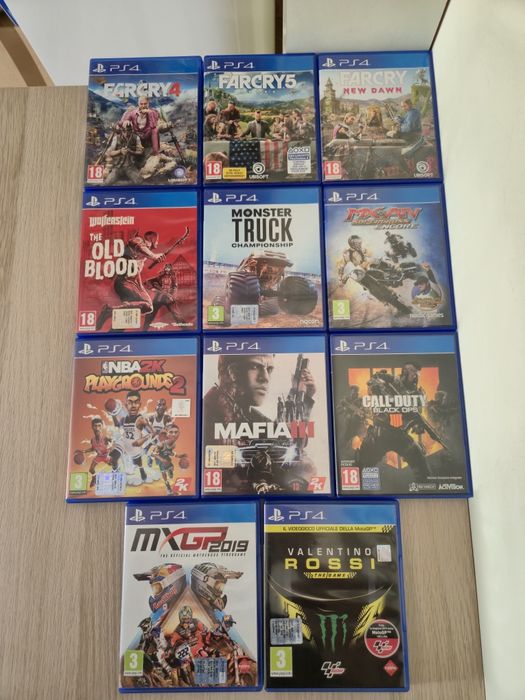 Jogos Playstation 4 (PS4) 12,50€ cada