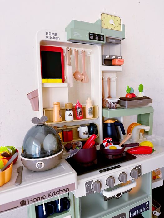 Кухня TK Group 90 см, 88 елементів, світло, звук, яйцеварка, пар, вода