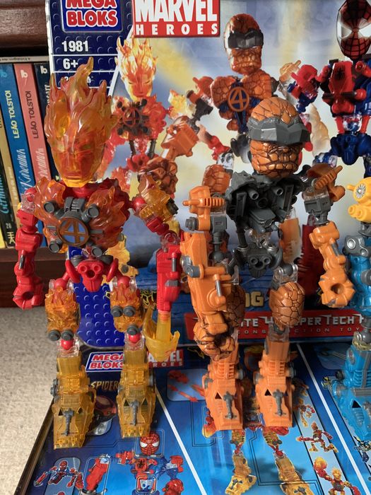 Mega Bloks 1981: Marvel Heroes c/ Caixa Original