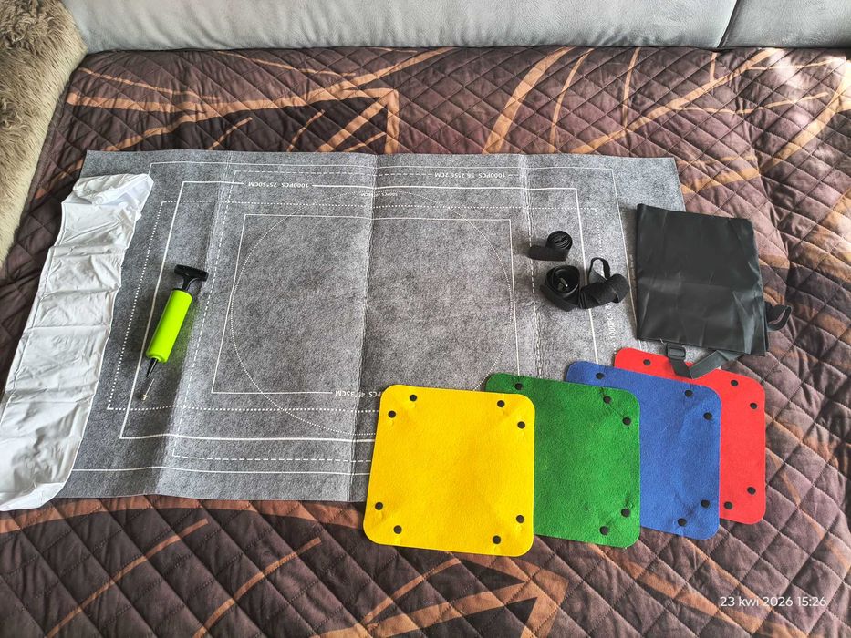 mata do układania puzzli