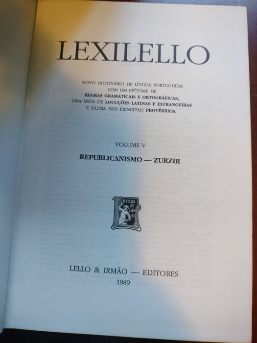 Lexilello - Lello Encyclopedia with 5 volumes, hardcover, in very good condition64552781957507123