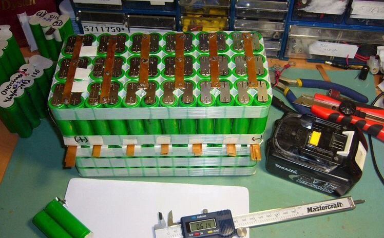 Перепаковка аккумулятора