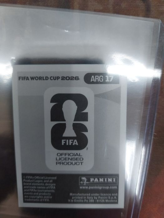 Cartas fifa mundial separadas