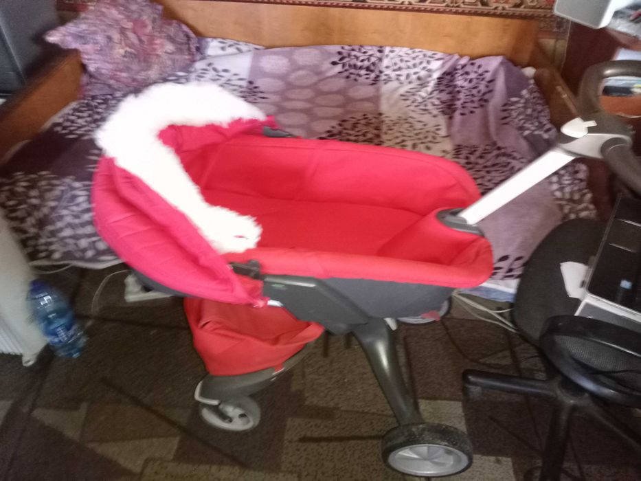 Коляска Stokke xplory V4, Стоке, 2 в 1, зимовий комплект