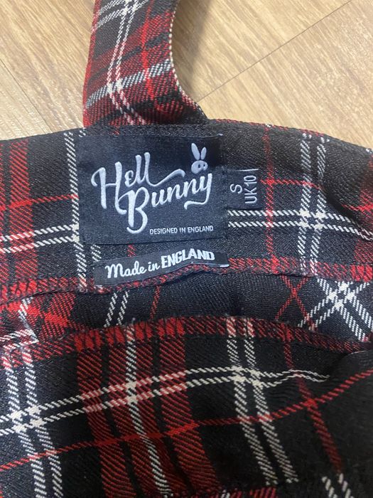 платье-сарафан в клеточку Hell Bunny