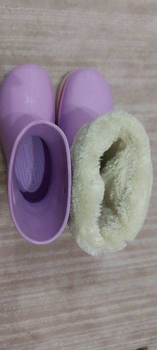 Чоботи пінка 31-32 р зі з'ємним утеплювачем