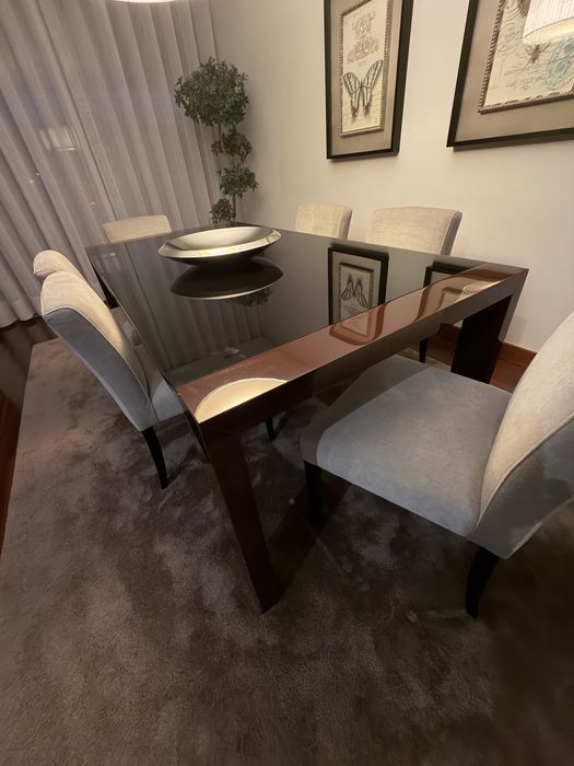 Mesa de jantar da marca Calligaris