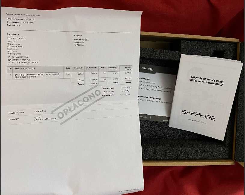 Відеокарта Sapphire Radeon RX 5700 XT 8GB GDDR6