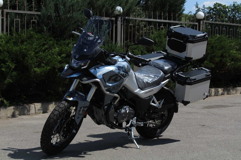 Мотоцикл Zonsen Cyclon RX401 з КОФРАМИ ( Доставка )
