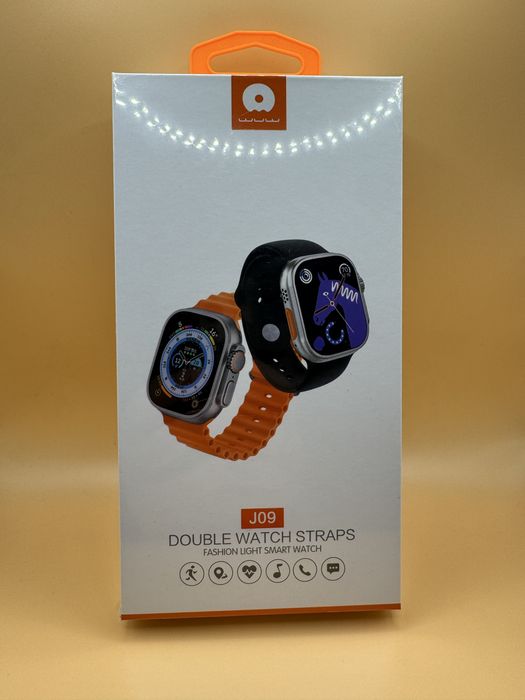 Новий смарт-годинник WUW J09+ 2 силіковоних ремінця у подарунок!!