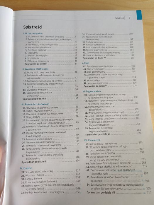 Matura rozszerzona matematyka repetytorium wsip zdasz.to