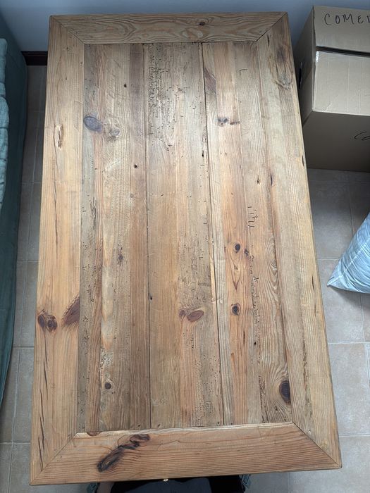 Mesa de centro madeira rustico