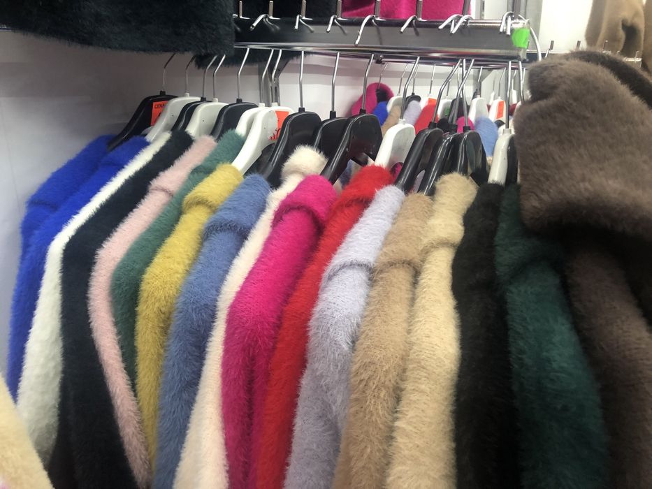 Płaszcz alpaka włoski-z kapturem,roz.uniwersalny - nowe kolory