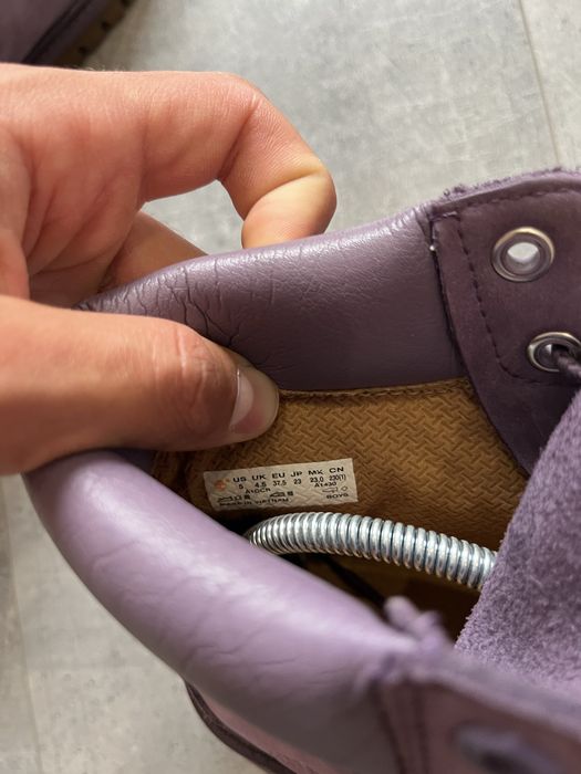 Okazja Buty Zimowe Timberland 6 inch premium fioletowe