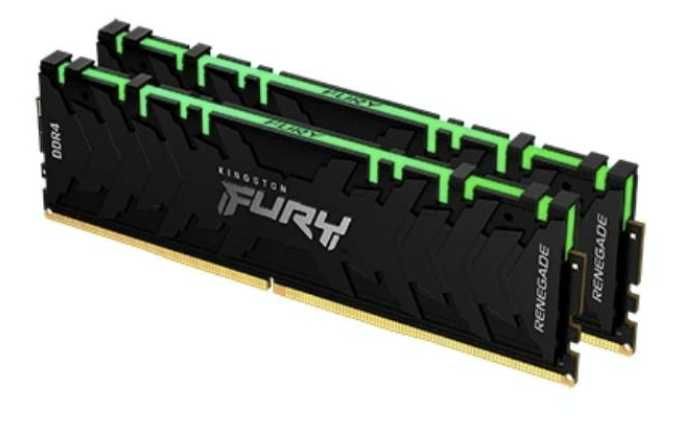 пам'ять швидка DDR4 16GB Kit (2x8) 4000MHz Kingston FURY RENEGADE RGB