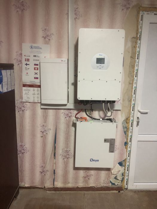 Системи безперебійного живлення під ключ/Інвертори монтаж