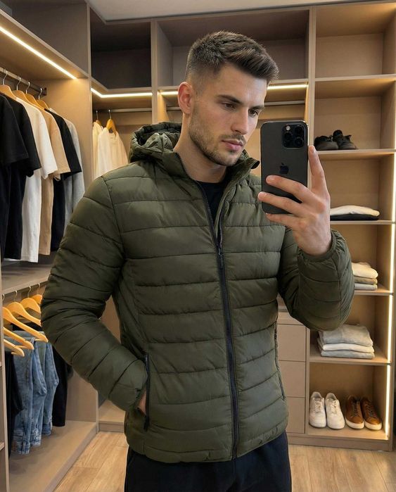 Куртка вітровка чоловіча весняна з утепленням