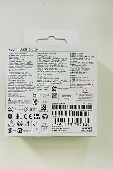 Redmi Buds 6 Lite  Xiaomi