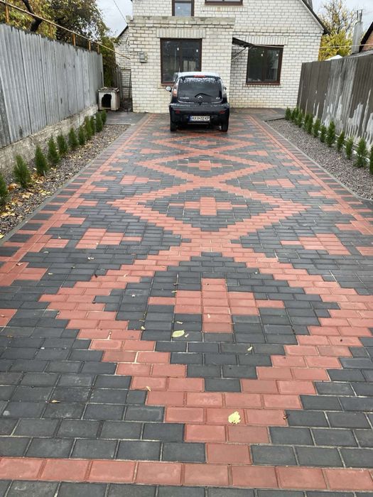 Тротуарная плитка Кирпичик завод Фортис.Є відновлення.