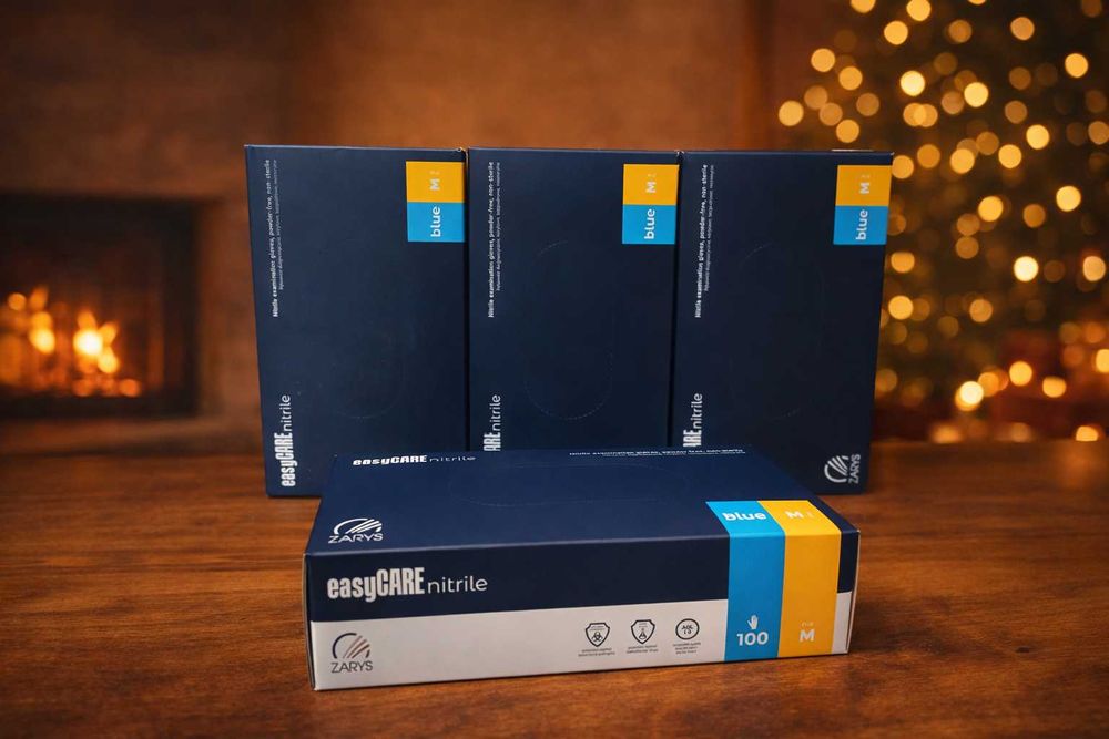 Rękawiczki Bezpudrowe EsyCare rozmiar M 3 OPAKOWAŃ!!!