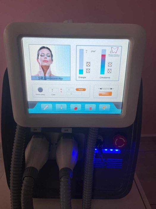 Laser do usuwania owłosienia foto-odmładzania SHR Sphinks 2 USZKODZONY