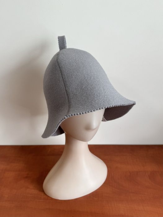 Czapka do sauny szary KLASYK DOMIKO