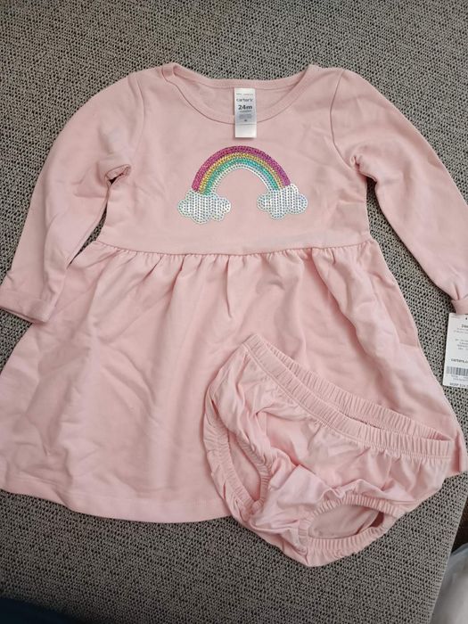 Платье carters 24 м теплое