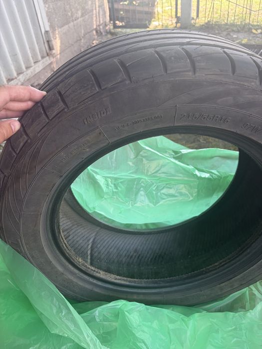 Літня резина  на авто розмір 215/55R16