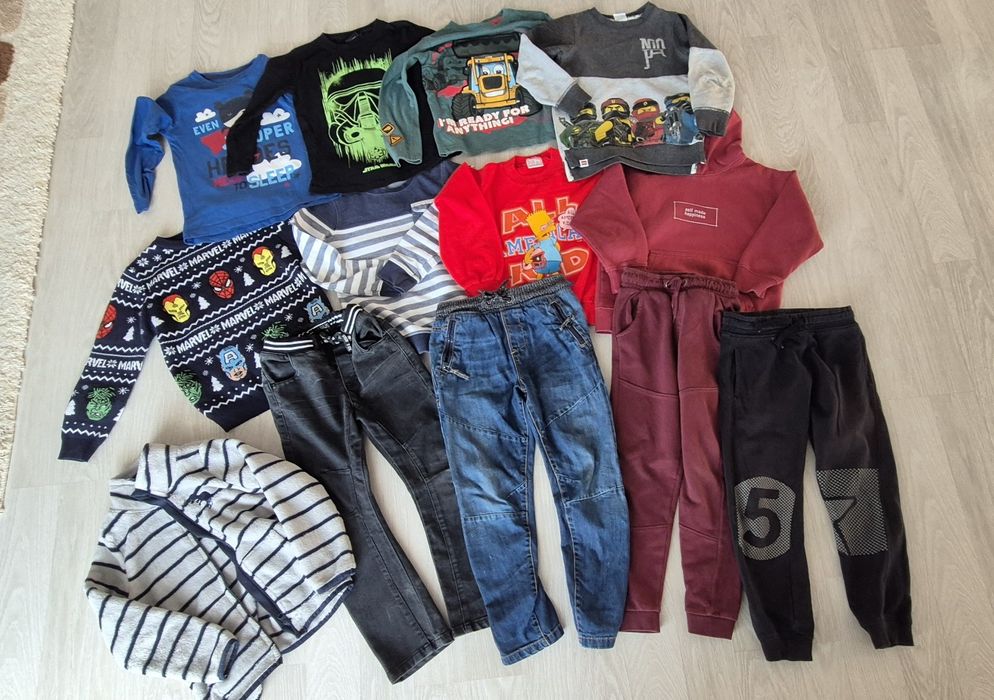 Набори,лоти речей для хлопчика 5-6-7років