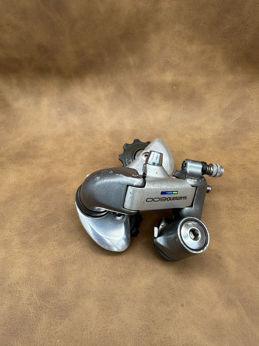 Retro przerzutka tylna Shimano 600 Tricolor RD-6400 Ceramic Bush Pulle
