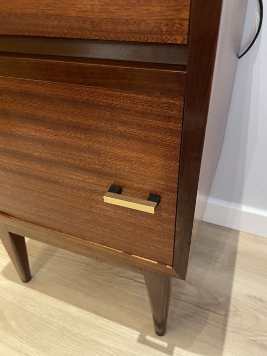 Mesinhas vintage Mogno - Resturada