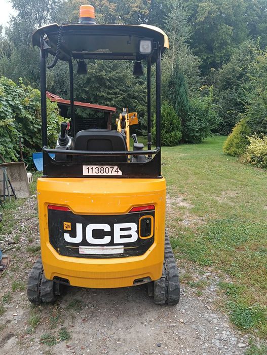 Minikoparka JCB 16C-1 2020r brutto szybkozłącze