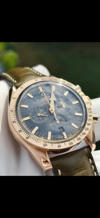 Omega Broad Arrow Rose Gold 42 mm