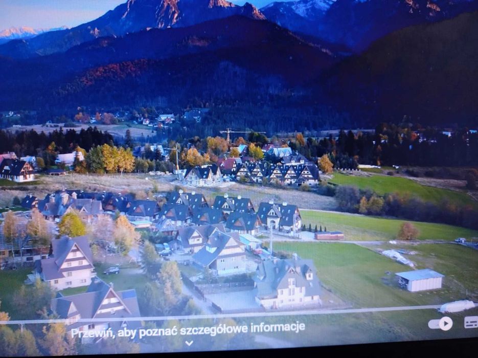Apartament Pistacjowy z widokiem na Giewont