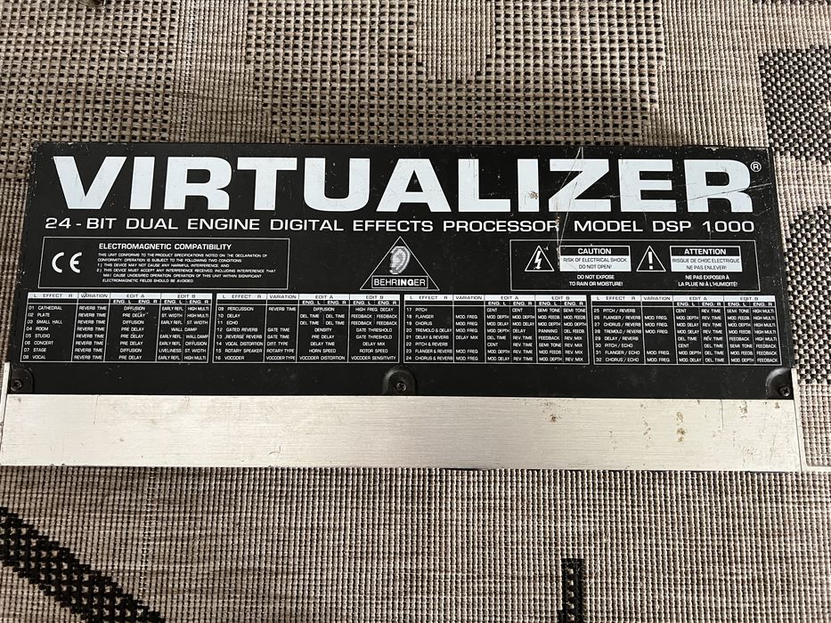 Behringer Virtualizer DSP 1000423544874473236482