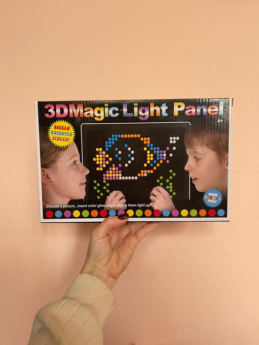 Світлова мозаїка 3д пазл 3d magic light panel